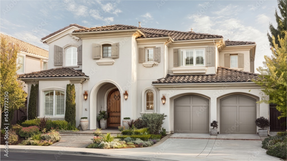 Modern suburban home with clean lines, bathed in soft daylight. Minimalist elegance in a quiet neighborhood setting.
Modern suburban home with clean lines, bathed in soft daylight. Minimalist elegance in a quiet neighborhood setting.