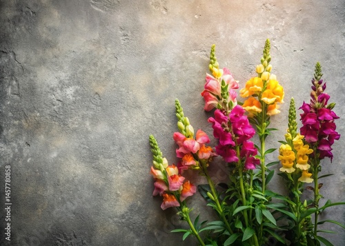 Neutral Snapdragon Flat Lay: Soft Textures & Ambient Glow on Plaster