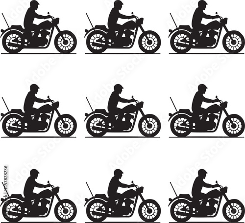 Motorbike SVG | Biker Silhouette Cut File | Ride or Die Design for Cricut & Shirts

Motorcycle SVG | Vintage Chopper Design | DIY Garage or Biker Club Project File

Dirt Bike SVG | Off-Road Rider Silh
