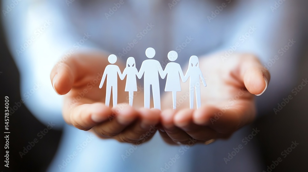 Human resource management fosters employee well-being and productivity.