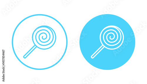 Candy icon vector. candy sign and symbol.