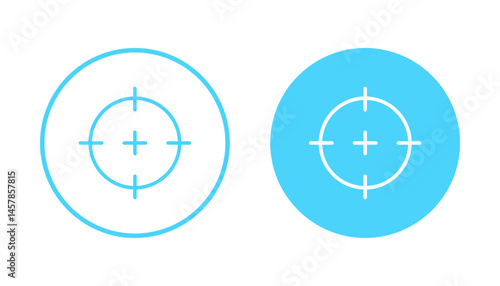 Target icon vector. goal icon vector. target marketing sign and symbol