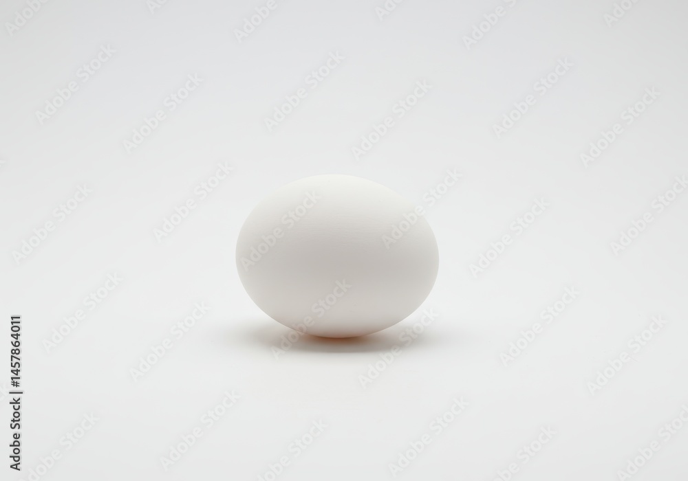 Single white ping pong ball on a white background, centered Single white ping pong ball on a white background, centered
