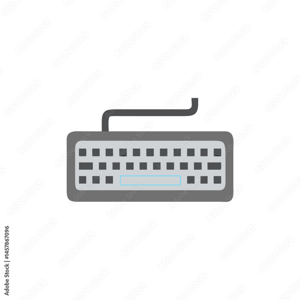 vector illustration of a computer vector illustration of a computer