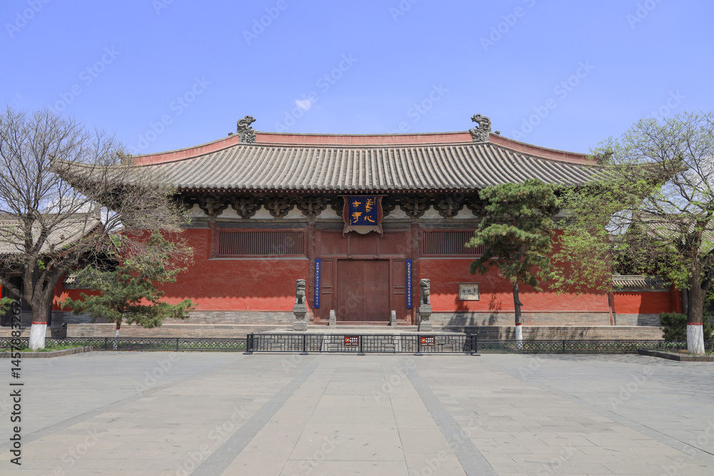 Fototapeta premium Shanhua Temple, Datong, Shanxi, China