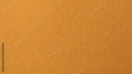 Background of brown kraft paper or cardboard texture. Abstract pattern of beige rough carton, parchment or papyrus surface, vector realistic illustration
