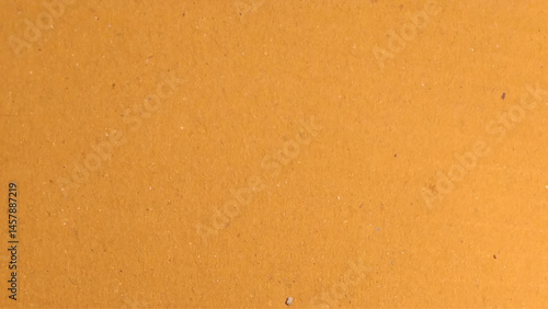 Background of brown kraft paper or cardboard texture. Abstract pattern of beige rough carton, parchment or papyrus surface, vector realistic illustration
