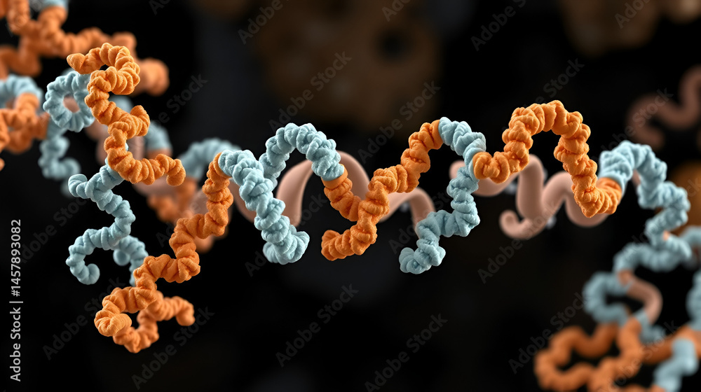 ACVRL1, a protein which shares similar domain structures with other closely related ALK or activin receptor-like kinase proteins that form a subfamily of receptor serine/threonine kinases. 3d render ACVRL1, a protein which shares similar domain structures with other closely related ALK or activin receptor-like kinase proteins that form a subfamily of receptor serine/threonine kinases. 3d render