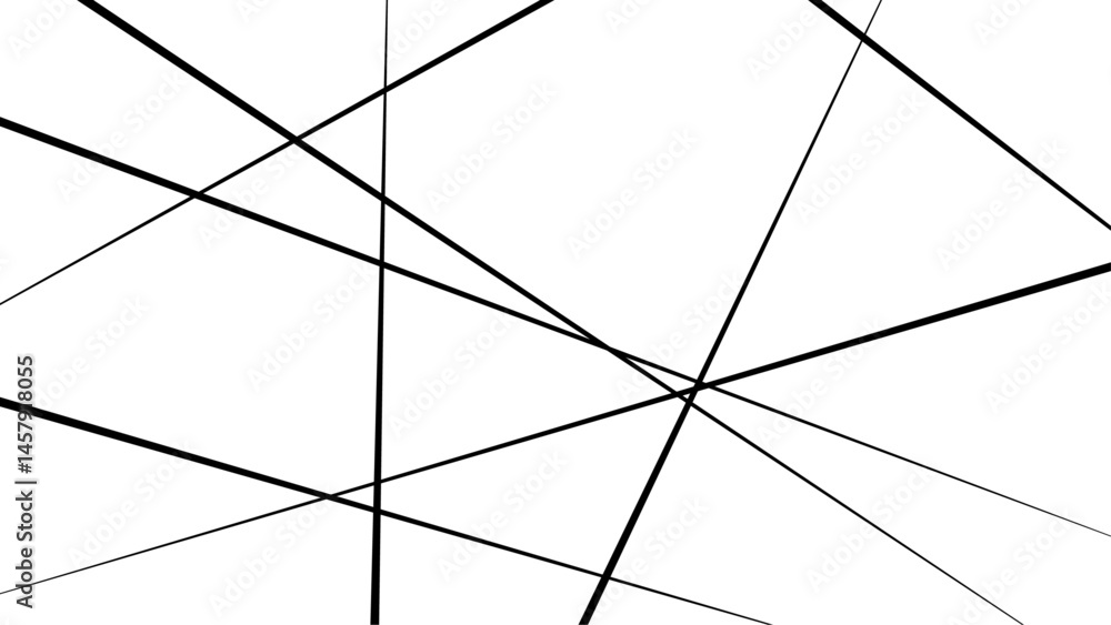 Abstract geometric pattern. Outline monochrome texture. Black chaotic lines of modern design. flat vector illustration isolated on white background
Abstract geometric pattern. Outline monochrome texture. Black chaotic lines of modern design. flat vector illustration isolated on white background