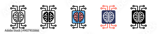 Machine Learning multiple icon