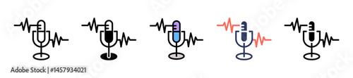 Speech Recognition multiple icon