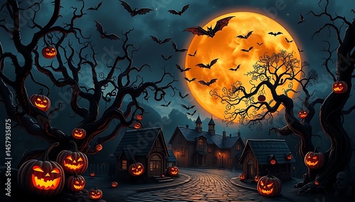 Twisted Tree Halloween Night Fantasy