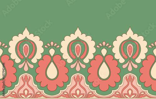 Patterns for fabrics, carpet elements, pastel colors