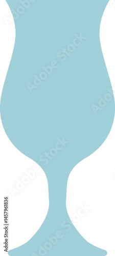 Glass for drink vector illustration