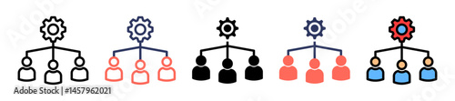 Organization multiple icon