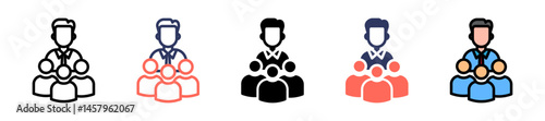Staffing multiple icon