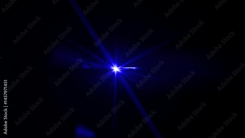 Optical lens flare realistic effect animation. Sun, heaven rays lights Optical lens flare realistic effect animation. Sun, heaven rays lights