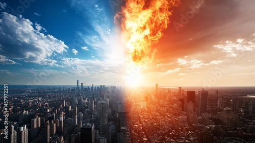 Urban Heat Islands and Climate Impact on City Skylines