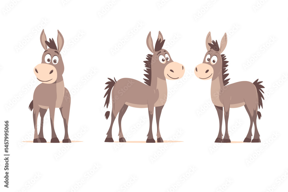 donkey and deer donkey and deer
