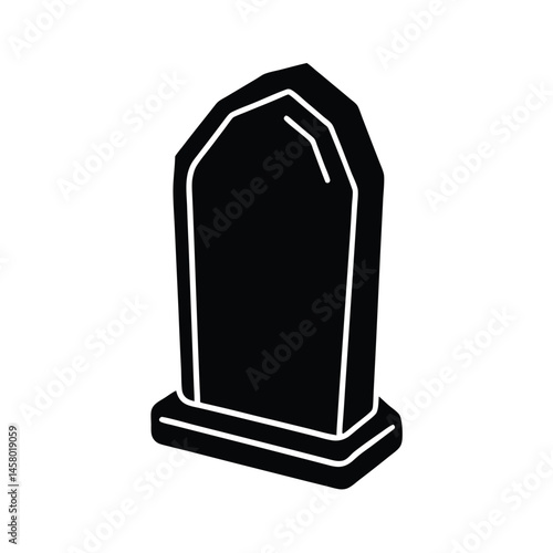 stone tablet icon vector illustration