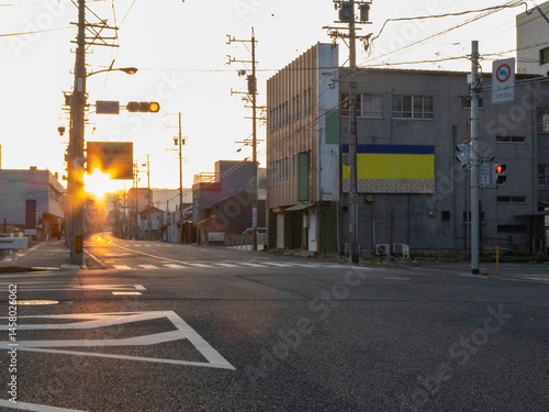 三重県伊賀市の早朝