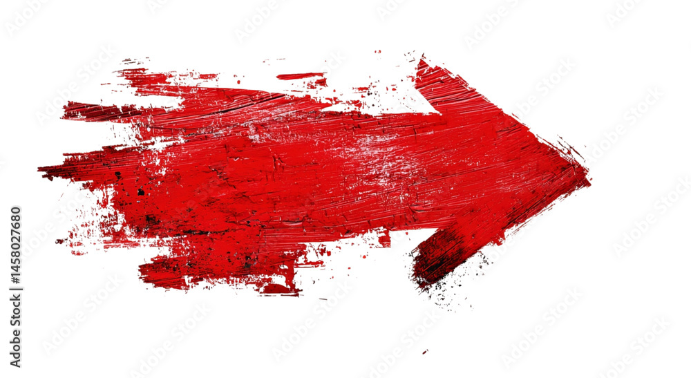 Png of A bold red arrow painted with a splash effect, symbolizing direction and movement. Png of A bold red arrow painted with a splash effect, symbolizing direction and movement.