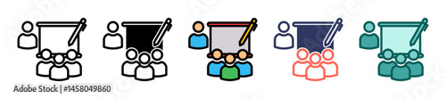 Teaching multiple icon