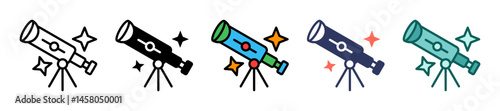 Astronomy multiple icon
