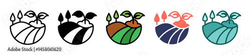 Agriculture multiple icon