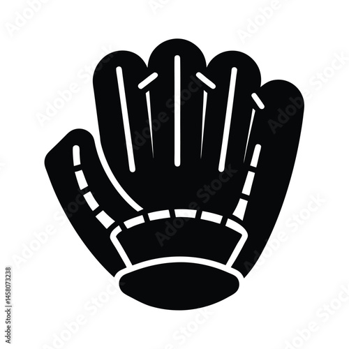baseball glove icon vector illustration