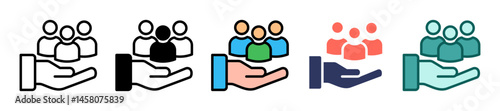 Client multiple icon
