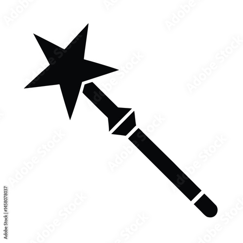 magic wand icon vector illustration
