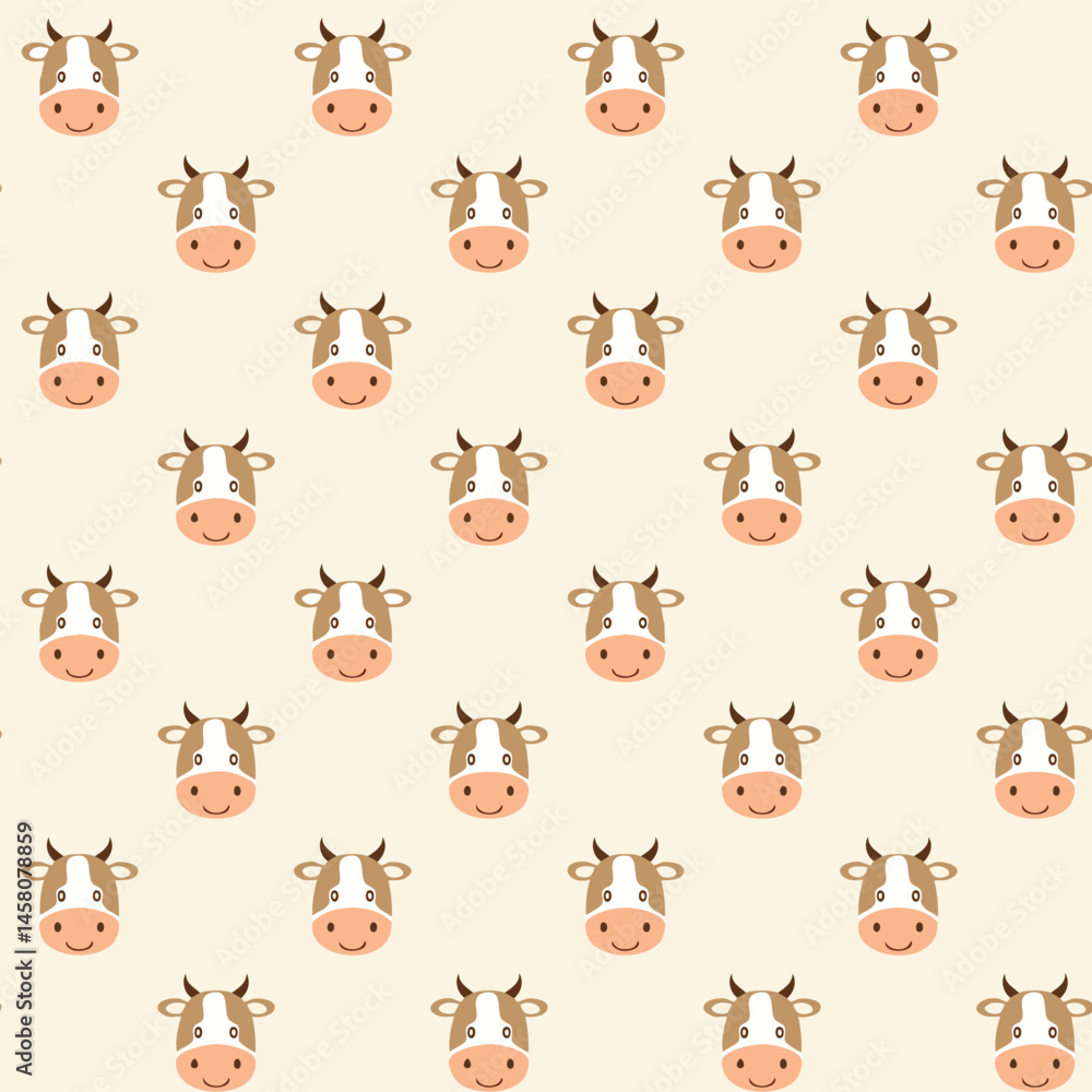Cow pattern background vector illustration Cow pattern background vector illustration