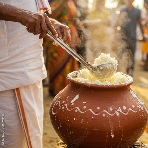 Serving Traditional Indian ...