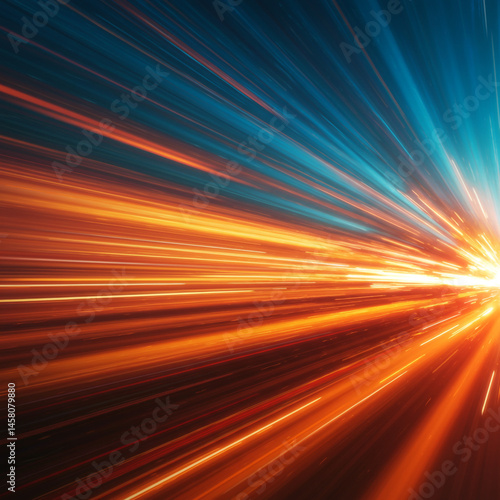 Abstract Speed Light Trails...