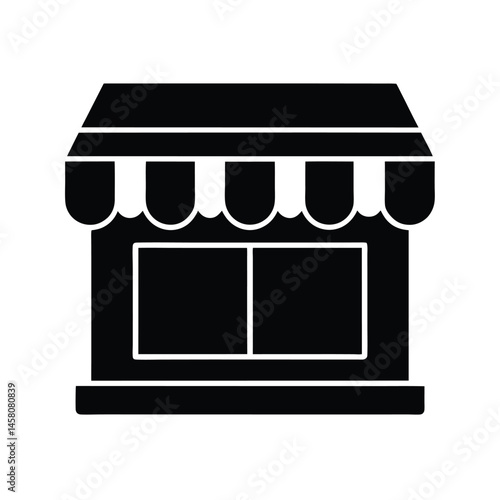 Wallpaper Mural storefront awning icon vector illustration Torontodigital.ca