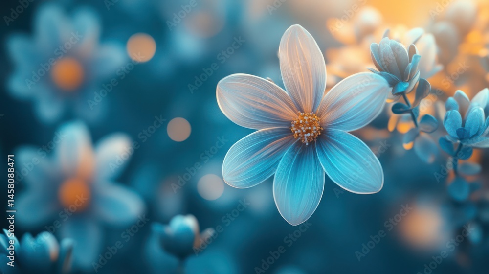 Naklejka premium Soft-focus blossoms