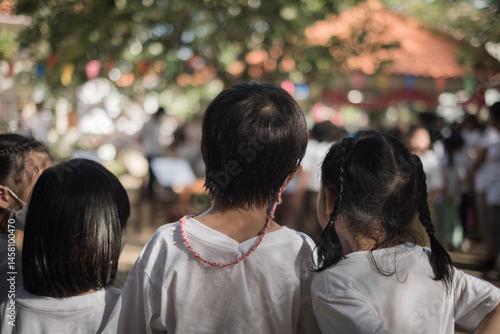 Group of children in the park