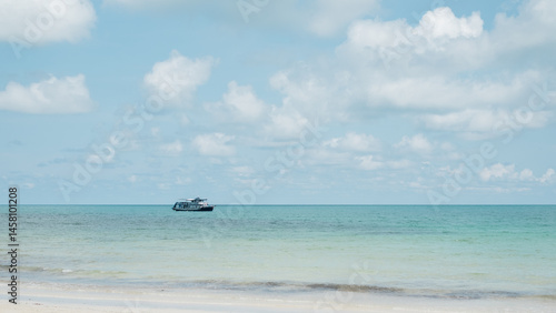 Boat on the sea at Samui, Thailand