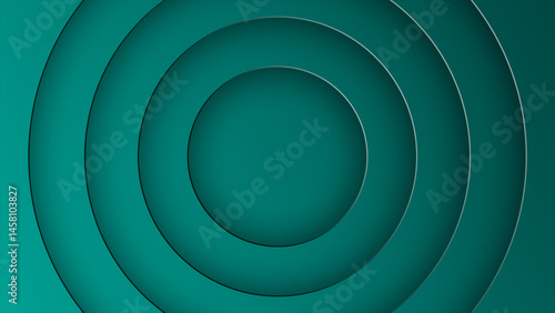 Wallpaper Mural simple minimalistic circles paper cut background, intro background Torontodigital.ca