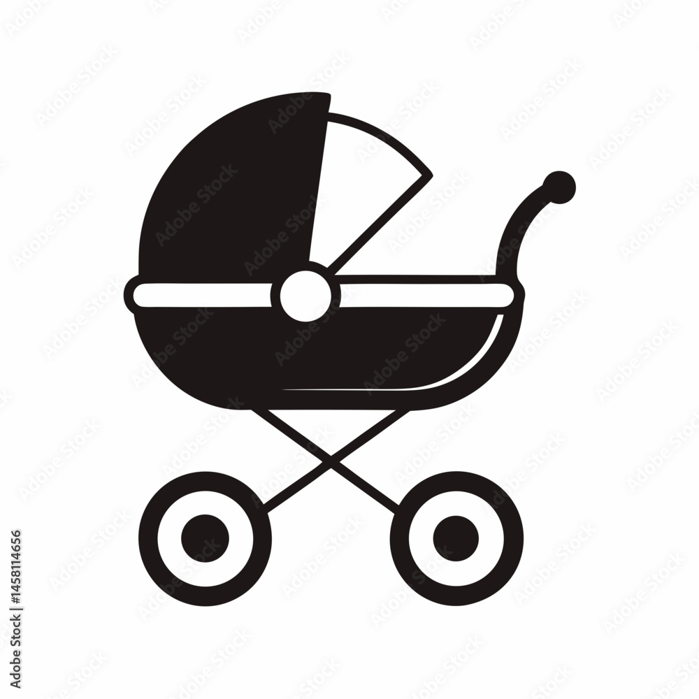 baby carriage vector illustration baby carriage vector illustration