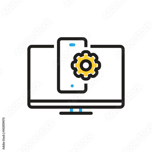 Multi color icon for incorporate