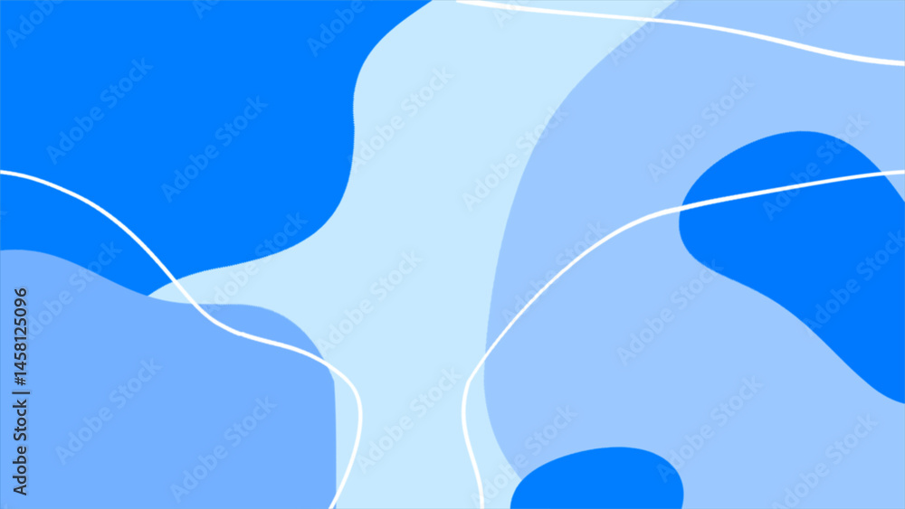 Royal blue abstract shapes wavy pattern minimal background, minimal design background Royal blue abstract shapes wavy pattern minimal background, minimal design background