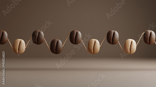 Coffee bean pattern: A visu...