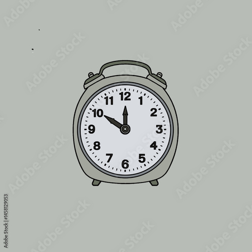 alarm clock icon. Alarm clock line and glyph. Time symbol. Alarm Clock icon vector icon, Wake up, wake up concept, Time sign, Trendy flat style for graphic design