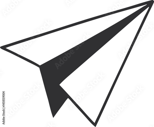 vector illustration of a Paper-plane