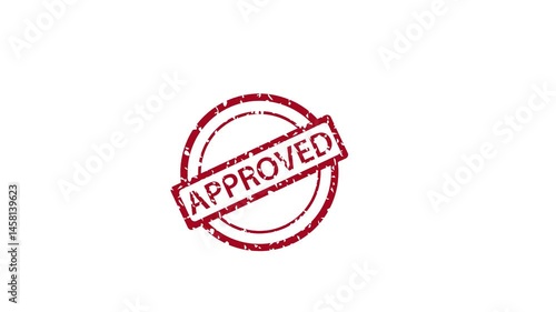 Approved stamp
