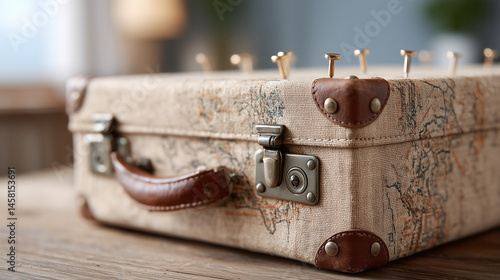 Vintage Travel Trunk: A vin...