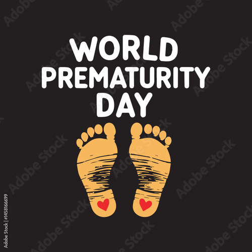 World Prematurity Day Awareness T Shirt Design,Premature Baby Support T Shirt Vector,World Prematurity Day Baby Footprints Illustration
Purple Shirt Design for Prematurity