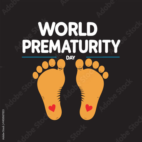 World Prematurity Day Awareness T Shirt Design,Premature Baby Support T Shirt Vector,World Prematurity Day Baby Footprints Illustration
Purple Shirt Design for Prematurity